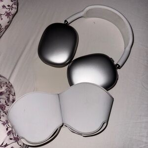 silver AirPods Max